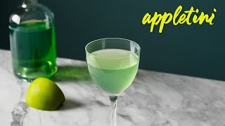 The BEST Appletini Recipe w DIY Sour Apple Liqueur amp Aquavit [upl. by Hairym]