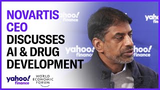 Novartis CEO discusses how AI will impact drug development [upl. by Ardnod]