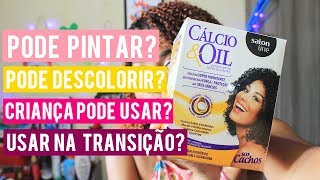 RELAXAMENTO X DESCOLORANTE  Pode Pintar Transição Alisou [upl. by Norvall]