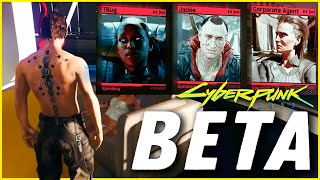 A INCRÍVEL VERSÃO BETA DE CYBERPUNK 2077 01 [upl. by Giovanna]