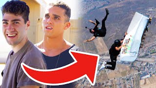 Skydiving with Logan Pauls 90000 Couch  Finale [upl. by Temhem]