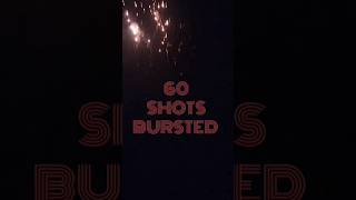 Massive 60 shots burstingcrackers [upl. by Irim238]