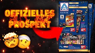 Das OFFIZIELLE Aldi Nord Feuerwerk Prospekt 202324 [upl. by Etnuaed651]