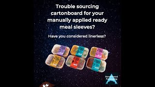 Linerless Labels for Ready Meals [upl. by Chemosh]