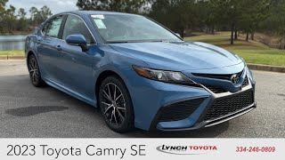 2023 Toyota Camry SE in Cavalry Blue  Stock 37293 [upl. by Pitzer]