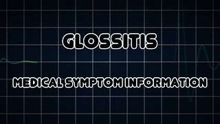 Glossitis Medical Symptom [upl. by Goltz]