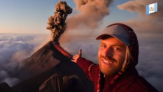 The Hardest Hike of my Life  Volcano Acatenango Guatemala [upl. by Reeta511]