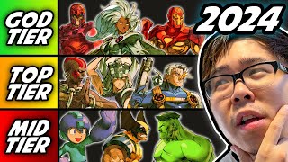 THE OFFICIAL 2024 MARVEL VS CAPCOM 2 TIER LIST [upl. by Aidaas]