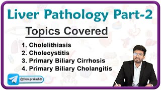 Liver Pathology  Cholelithiasis Cholecystitis Primaribiliary Cirrohosis and Cholangitis [upl. by Sydalg]