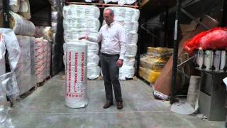 Rockwool Acoustic Insulation  Rockwool Rollbatt 100mm 150mm and 170mm Review [upl. by Yona]