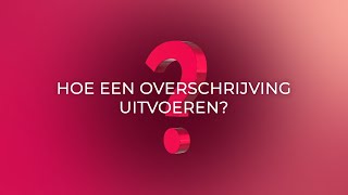 Belfius Mobile  Hoe een overschrijving uitvoeren [upl. by Ayifas720]