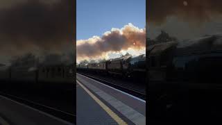 Clan Line passing Tiverton Parkway from Exeter St David’s [upl. by Duarte]