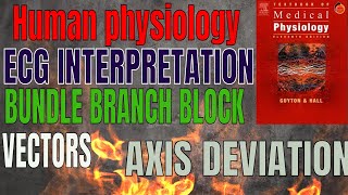 ECG interpretationvectorial analysis Guyton ch12 [upl. by Elimac]