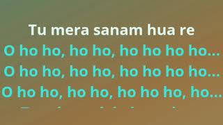 KARAOKE SANAM RE  Indian Song [upl. by Cerelly20]