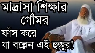 মাদ্রাসা শিক্ষার গোঁমর বলে দিলেন।সকল শতানি শিখানো হয় বললেন বেলায়েত হুজুর।ধর্মই অধর্ম [upl. by Llerrom]