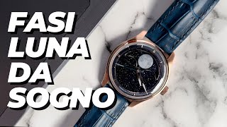 Un orologio fasi luna da sogno Il Loresum LS04 in campagna Kickstarter [upl. by Onihc]