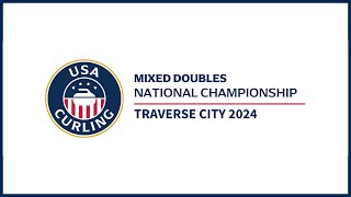 ThiesseDropkin vs RhymeSmith  Draw A7  USA Curling Mixed Doubles Nationals FEATURE [upl. by Ray]