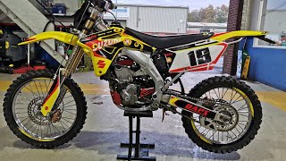 Suzuki RMZ 450 Road Legal 2007 IOS MB [upl. by Elttil]