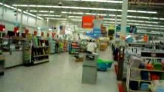 Man hit with shopping cart at walmart [upl. by Lirrad]