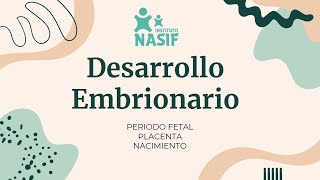 UNIDAD 29 2 Desarrollo Embrionario Gastrulación Período Embrionario y Fetal Nacimiento  TN [upl. by Towroy273]