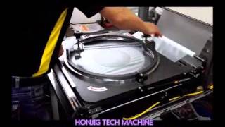 12吋晶片 貼片機 hjw010a12 tape mounter [upl. by Lletram]