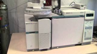 Agilent 5973 6890 GC MS [upl. by Schwab]