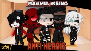 Marvel Rising React Rap dos AntiHerois M4krim [upl. by Owens]