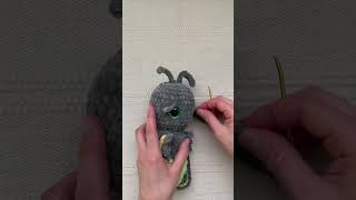 Cute Eyes for a Plush Firefly  Pattern Coming 518  amigurumi crochet [upl. by Aicilef]