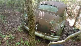 Old Chevy marooned in the woods [upl. by Blessington]