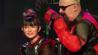 BABYMETAL APMAs 2016 perform with ROB HALFORD of JUDAS PRIEST [upl. by Delahk]