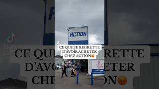 CE QUE JE REGRETTE D’AVOIR ACHETER CHEZ ACTION😡 [upl. by Horwitz]