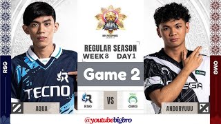 OMG vs RSG Game 2 Highlights  MPL PH S14  W8D1 [upl. by Tyne]