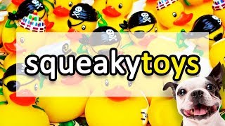 SQUEAKY TOY Sound Effect for Dogs HD [upl. by Eniluqaj198]