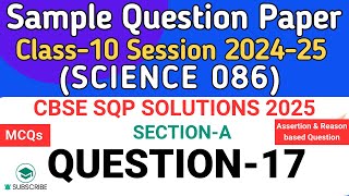 Assertion A On adding dil HCl to a test tube containing a substance ‘X’ a colour less gas is pr [upl. by Fried888]