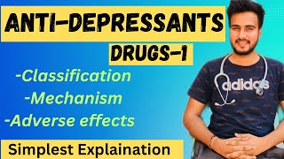 Antidepressants Drugs pharmacologyDepression basicsClassification of Antidepressants Drugs [upl. by Minsk]