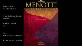 Menotti quotMonicas Waltzquot THE MEDIUM [upl. by Enyrat]