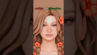 Catfish or attractive sims4 thesims4 sims shorts [upl. by Roybn]