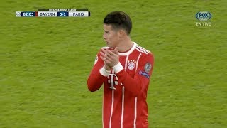 JAMES RODRIGUEZ VS PSG HOME 5122017 by JAMESR10™ [upl. by Aserehc]