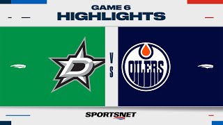 NHL Game 6 Highlights  Stars vs Oilers  June 2 2024 [upl. by Llenej]