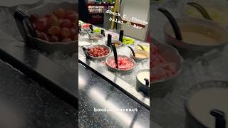 ChuckECheese AllYouCanEat Salad SaladBar youtubeshorts food foodshorts lettuce fruitsalad [upl. by Ydospahr]