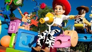 The 2012 Pixar Play Parade at Disneylands California Adventure [upl. by Kama]