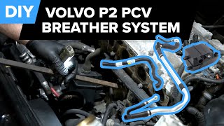 Volvo S60 PCV Breather System Replacement  Prevent Smog C70 S60 S80 V70 XC70 XC90 [upl. by Licastro]