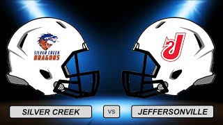 High School Football Silver Creek vs Jeffersonville [upl. by Lyrred6]