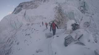 Climbing Island Peak in amazing weather [upl. by Eenattirb]