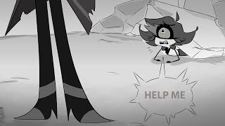 Alastor Save Me • PART 1🙏 HAZBIN HOTEL COMIC  Niffty [upl. by Barmen]