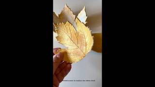 Diy feuilles dautomne autumn diy autumnhome falldecore [upl. by Elocaj62]