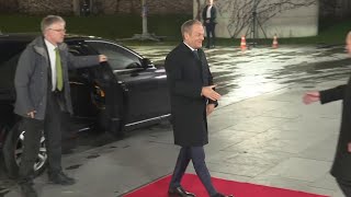 German Chancellor Scholz blasts Trump’s comments on NATO without mentioning him by name [upl. by Einahpehs]