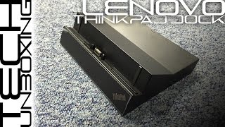 Lenovo ThinkPad Tablet Dock [upl. by Itnaihc632]