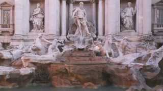 Fontana di Trevi la raccolta delle monetine [upl. by Saihttam766]