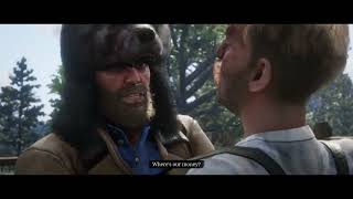 RDR2 Beating up Thomas Downes for not paying his debt gameplay gaming reddeadredemtion2 [upl. by Amek963]